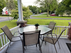 Front Porch Dining Area