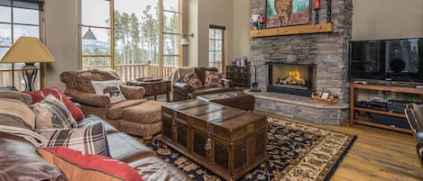 Kick back and relax in the comfy living room | Main Level