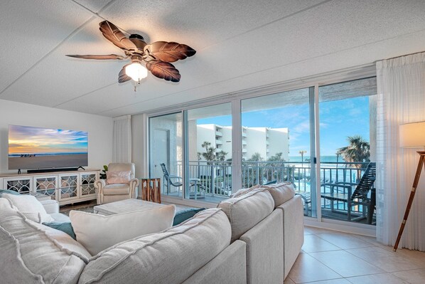 Welcome to the Pelican 306 - a stunning oceanfront condo in beautiful New Smyrna Beach