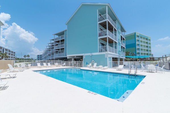 Romar Beach - Romar Beach is a low density, beach front complex that offers a great pool and elevator.