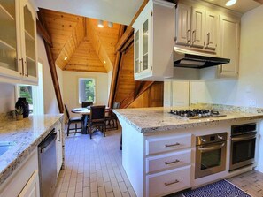 Fully stocked updated kitchen