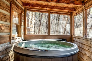 Bubbelpool inomhus