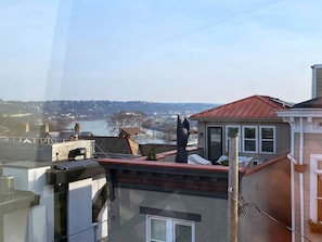 Blick von der Unterkunft