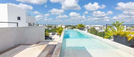 Takterrasspool