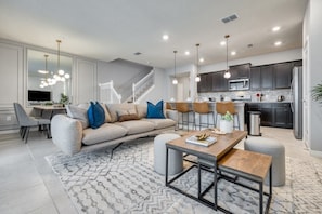 This townhome has a total of 5 bedrooms.