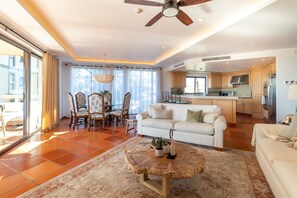 Open concept living area