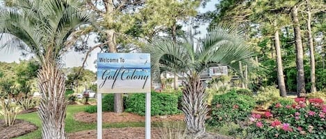 Welcome to Golf Colony, Surfside Beach