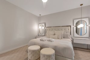 Master bedroom is a great place to relax after a long day!