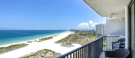 Sweeping Views from Sand Key Beach all the way to Clearwater Beach!