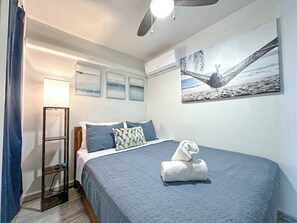 Second bedroom has a Queen size bed