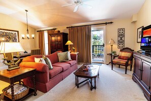 Living Area to Private Balcony