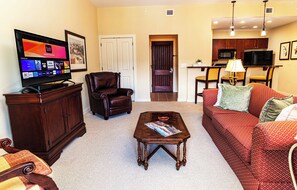 Living Area to Entrance Foyer