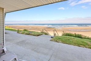 Vue sur la plage/l’océan