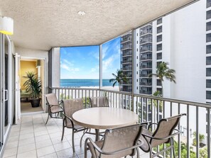 Balcony Dining -  Ocean Views