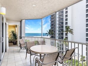 Balcony Dining - Ocean Views