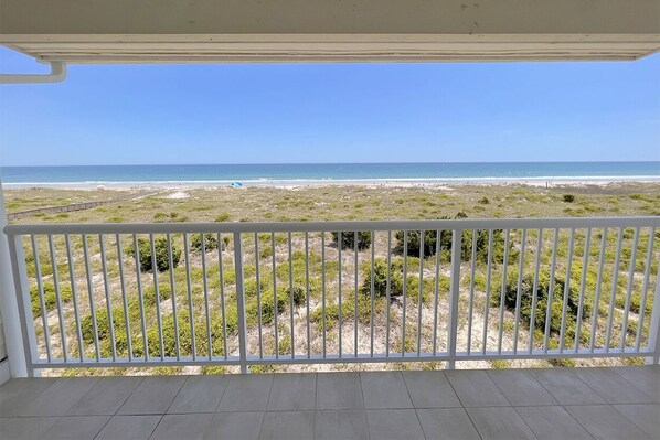 Incredible views from oceanfront deck