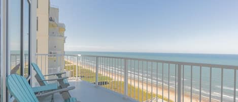 Beachside balcony