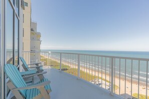Beachside balcony