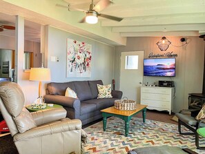 Cozy up for a movie on cooler nights