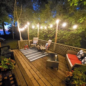 Great place for a chat over a glass of wine