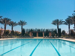 Resort-like, Olympic sized, community pool