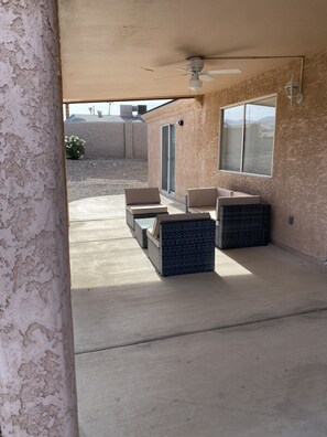 Back yard porch 