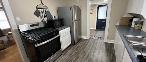 Beautiful and newly remodeled kitchen with all new appliances!