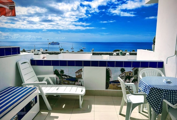 View from the balcony