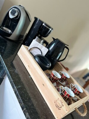 Coffee and/or coffee maker