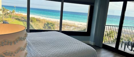 Take in the beach views from the Master Bedroom!