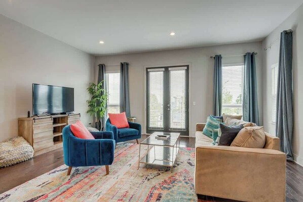 Kick back and relax in the living room!