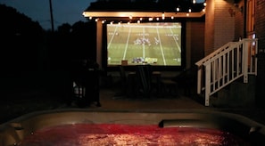 Truly unwind while watching the game or your favorite movie with friends and family!