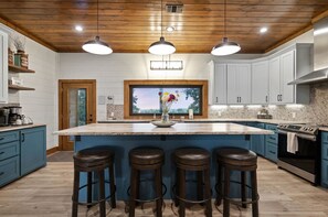 Modern fully equipped kitchen