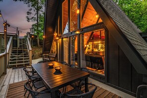 Outdoor dining table - seats 8