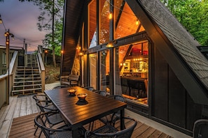 Outdoor dining table - seats 8