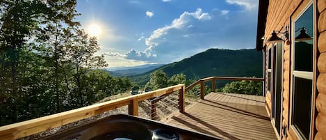 The Sparkling Hot Tub awaits...