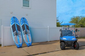 No renting paddleboards or golf carts. Freestyle has it all!