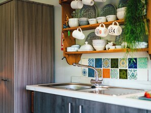 Kitchen | Cwtch Enrico - Hen Efail Holiday Cottages, Furnace, near Machynlleth