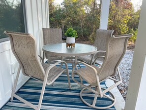 Patio dining