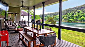 Upper Balcony, Incredible Views with Dining Table