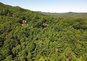 All About The Views- Blue Ridge GA -long range mountain view