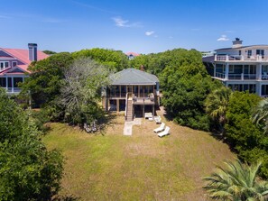 Ocean side of the home