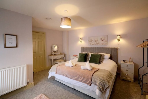 A Master bedroom than can be split into two single beds upon request