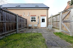 Exterior view outside the house