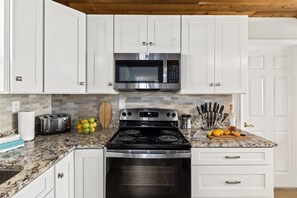 Fully equipped modern kitchen for your beach life.