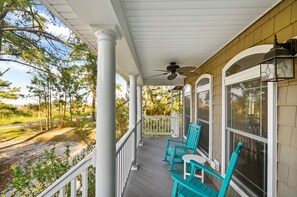 Sip Sweet Tea while listening to the Tree Frogs sing on the charming Front Porch.