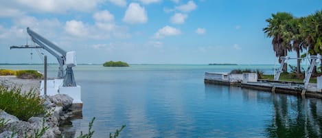 Open water view from dock