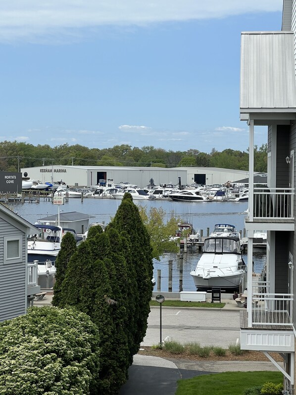 View of Spring Lake from our deck