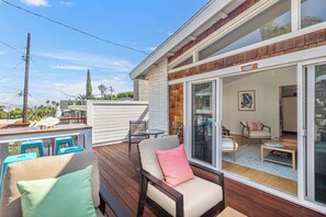 House Exterior - Patio / Deck at the front of the house