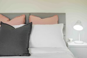 Comfortable beds with quality linen